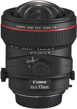 Canon анонсирует объективы TS-E 17mm f/4L и TS-E 24mm f/3.5L II